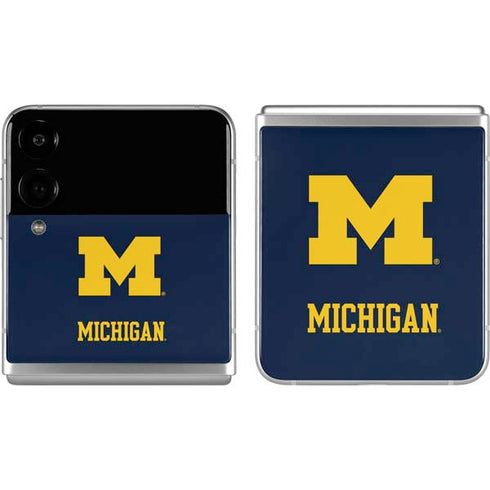 University of Michigan M Logo Galaxy Z Flip4 5G Skin